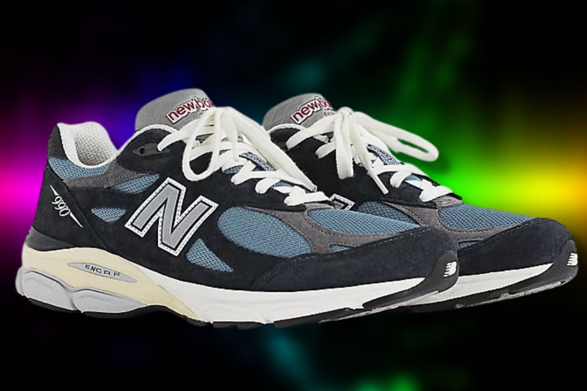 最大幅11cmNew Balance M990NB3 NAVY　USA製　US8