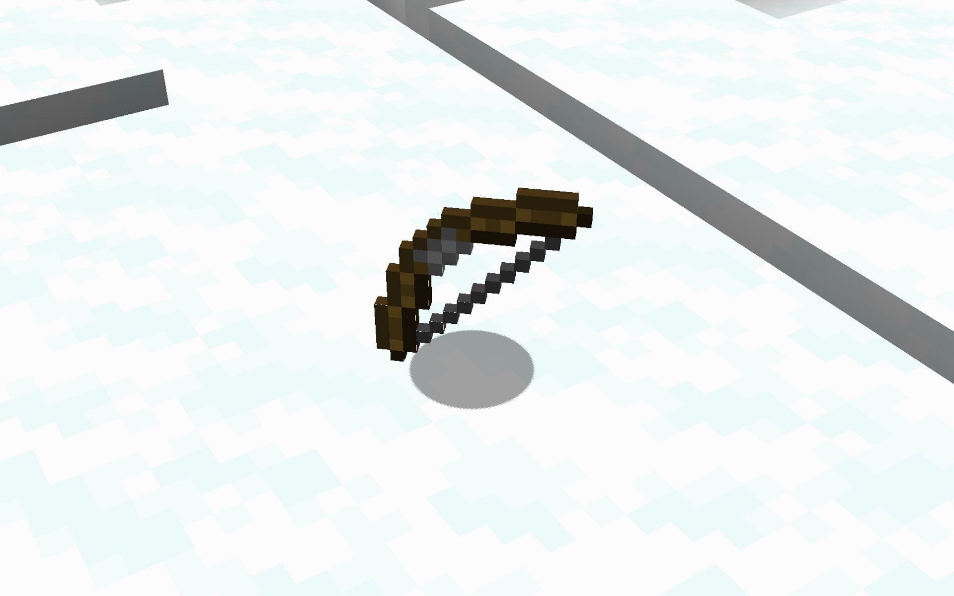 A bow is extremely easy to craft if players have the right items (Image via Minecraft)