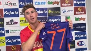 IND vs ZIM 2022: "I just sometimes watch him in awe" - Brad Evans on why he asked Shubman Gill for his shirt after 3rd ODI