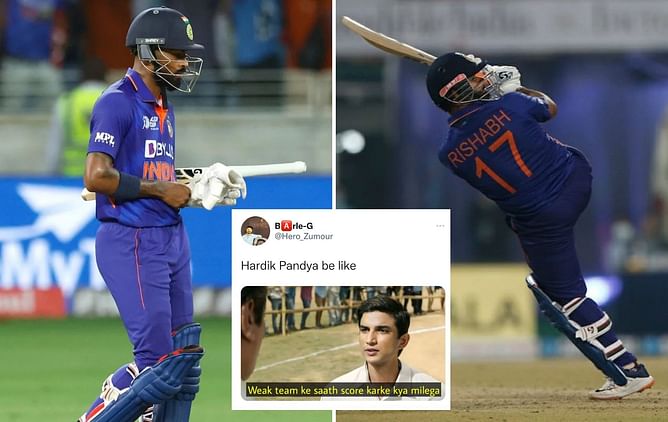 Asia Cup 2022: "Time to claim and seal his T20I spot" - Fans react as Rishabh Pant replaces Hardik Pandya in India's playing XI against Hong Kong