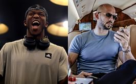 "Shut the f**k up with your Top G shit" - KSI berates Andrew Tate for 'demeaning' women