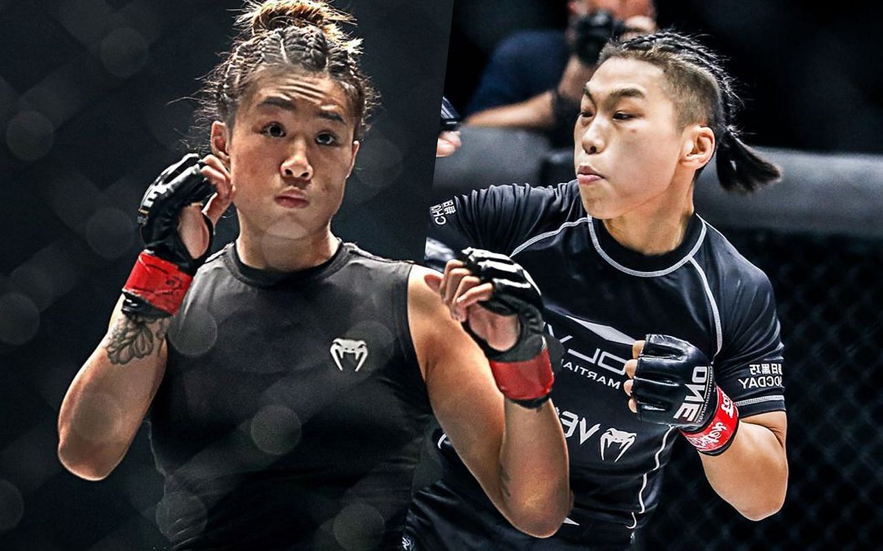  Angela Lee (left), Xiong Jing Nan (right) [Photo Credit: ONE Championship]