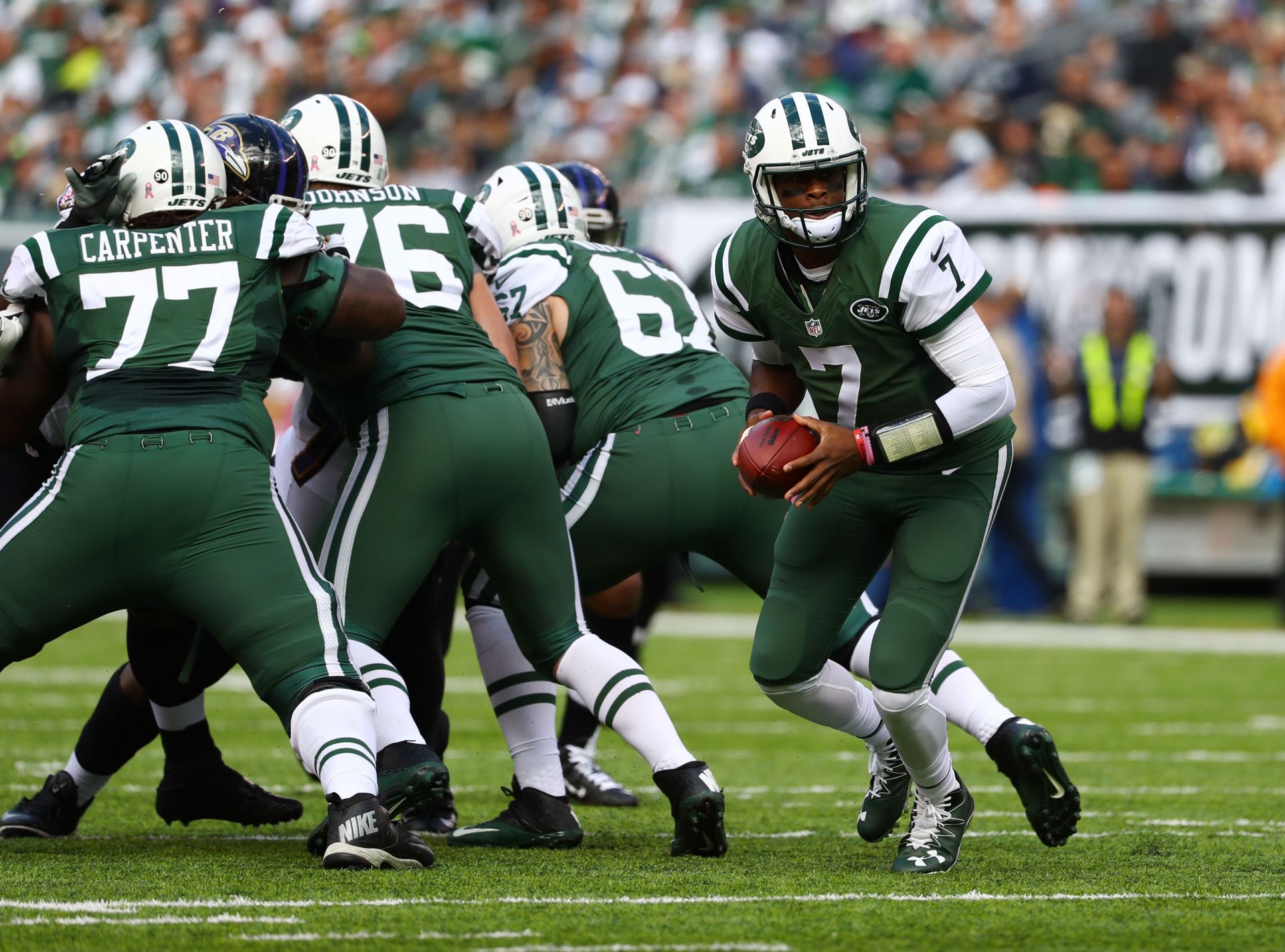 NFL player Geno Smith famously got injured from an inter-team fight