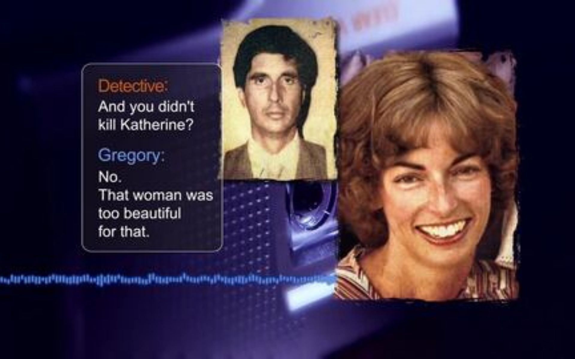 Katherine was stuck in an unstable and abusive marriage with Gregory and thus, decided to file for divorce only a few days before the murder (Image via NBC)