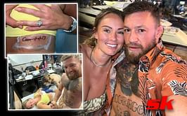 "You fu**ing better love that woman!" - Fans react to Dee Devlin getting tattoo of Conor McGregor's name on her stomach
