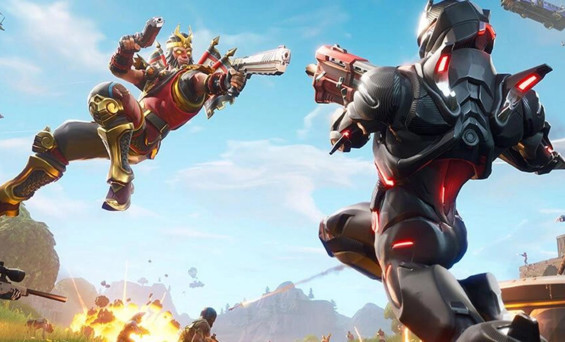 Arsenal mode was chaotic fun (Image via Fortnite Wiki)