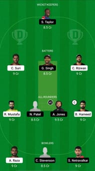 UAE vs USA Dream11 Prediction - ICC Men's Cricket World Cup League 2
