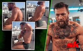 From UFC legend to belly dancer - Fans bewildered at Conor McGregor's bizarre "workout" on his yacht