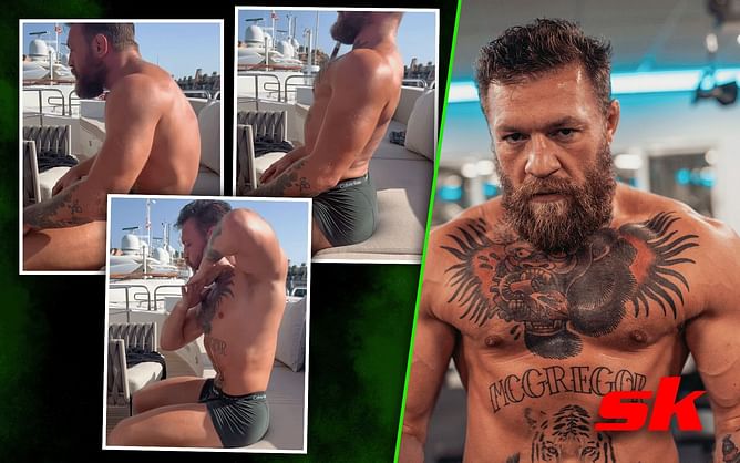 From UFC legend to belly dancer - Fans bewildered at Conor McGregor's bizarre "workout" on his yacht