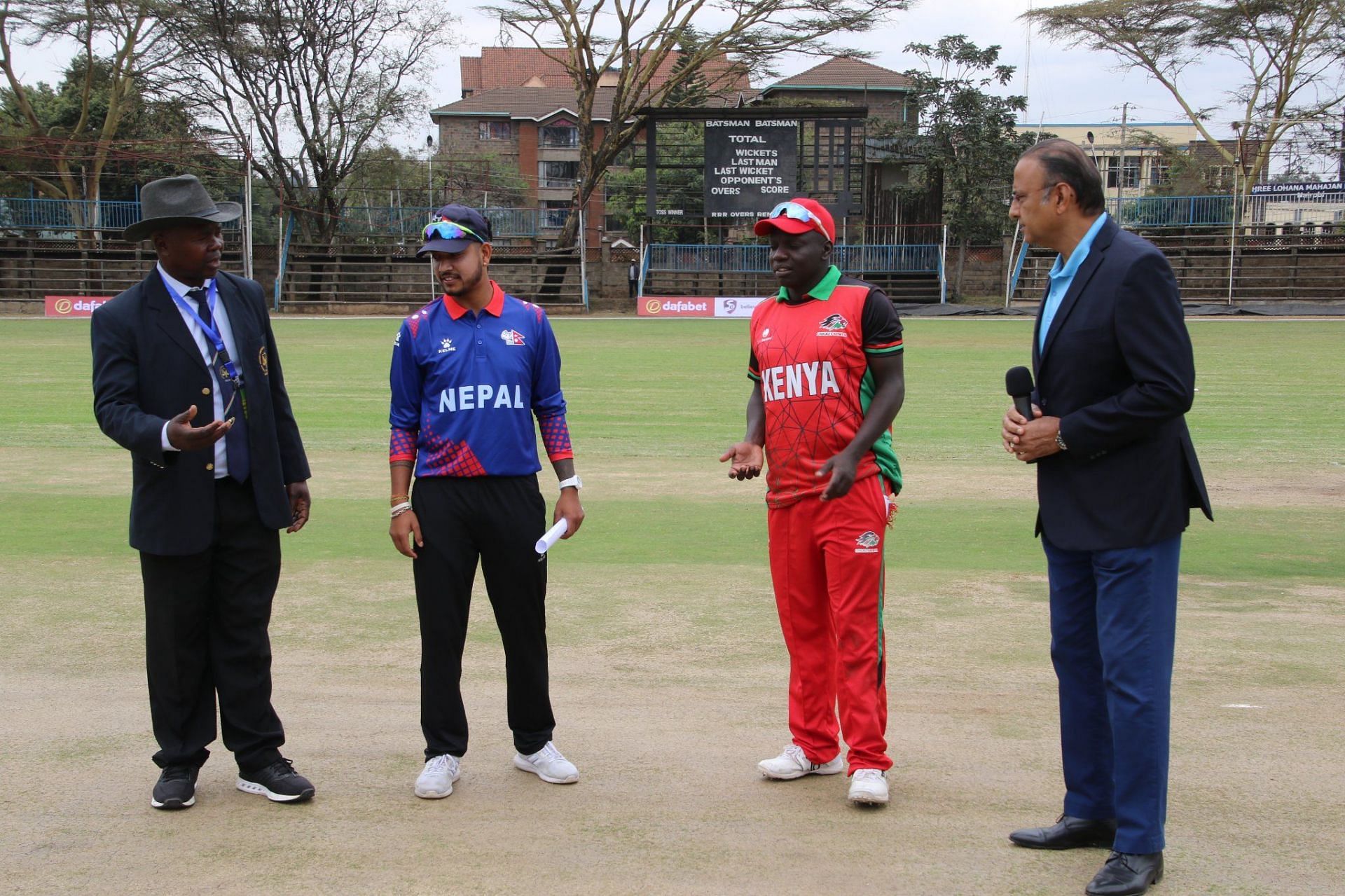 KEN vs NEP (Photo - Nepal Cricket Team Twitter)