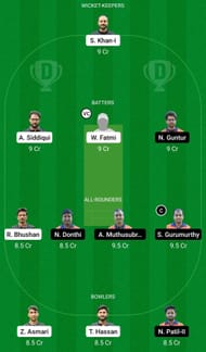 Dream11 Team for Bayer Spartans vs Koln Challengers - ECS T10 Krefeld 2022.