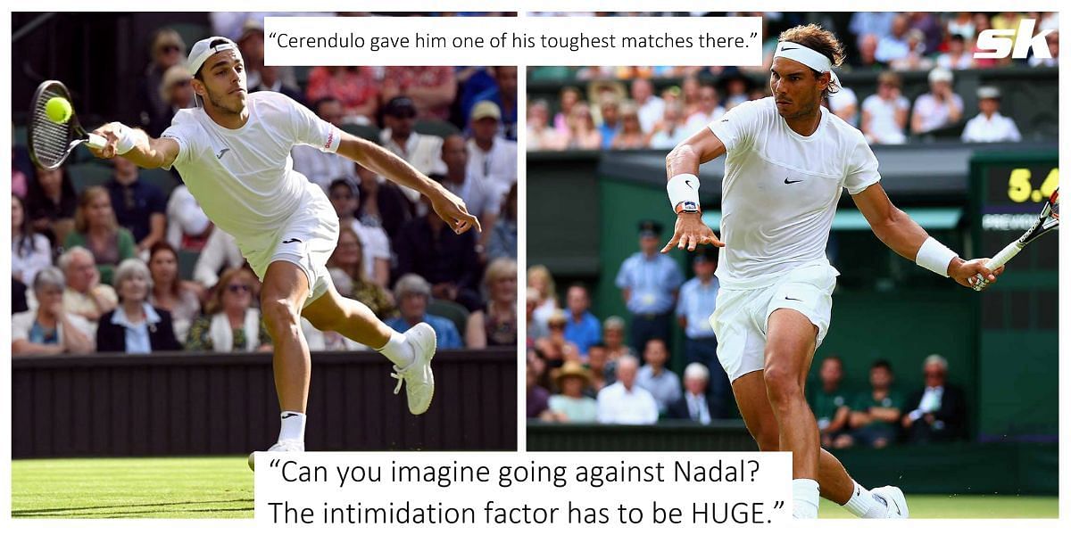 Cerundolo shared his experience, facing the tennis legend for the first time