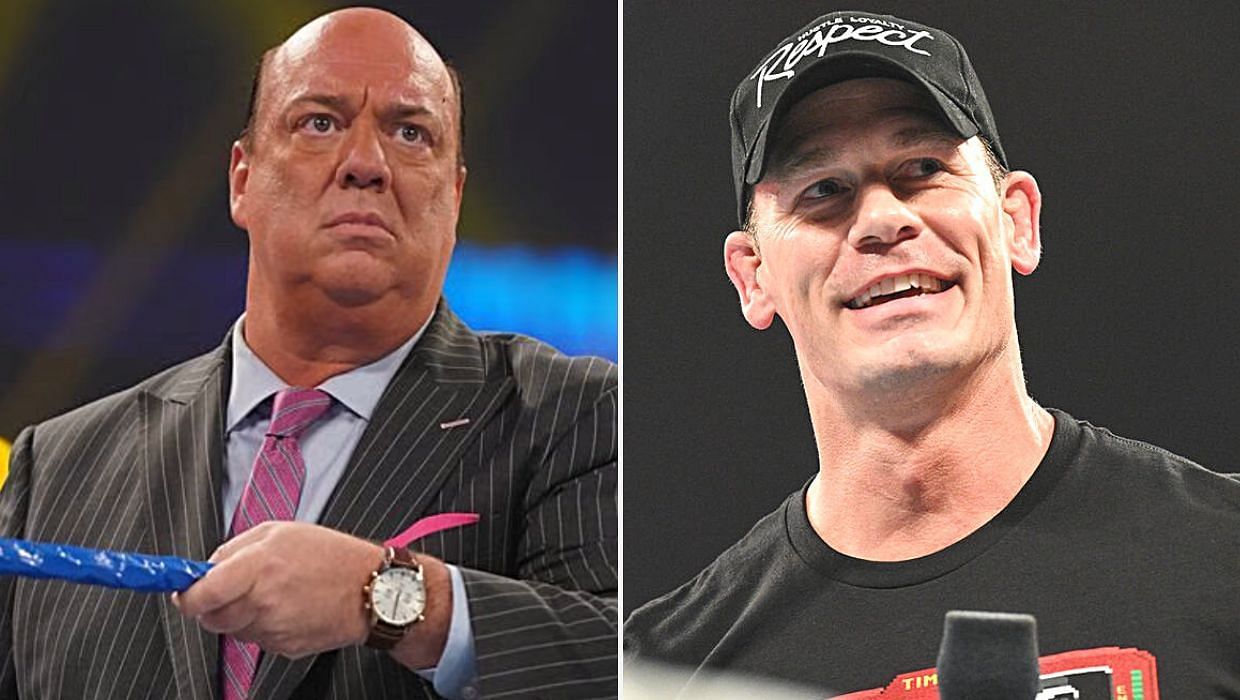 Paul Heyman/Former champion John Cena