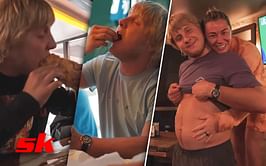Watch: Paddy Pimblett goes on a food binge in Chicago with Molly McCann, hilariously calls himself "7 months preggo"