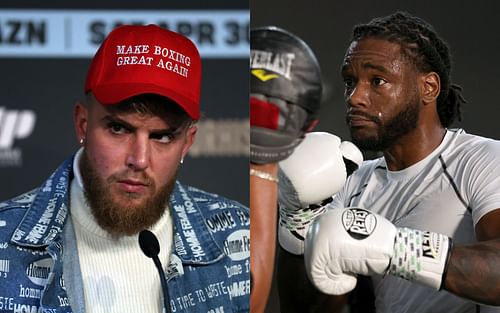 Jake Paul (left) and Hasim Rahman Jr. (right)