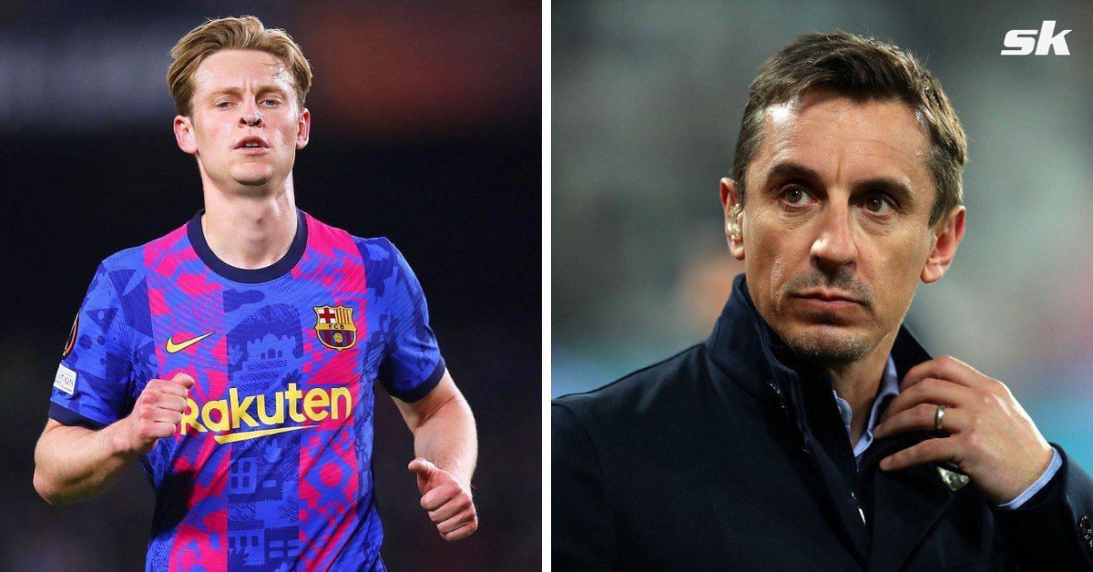 Neville slams Barcelona over Frenkie de Jong treatment