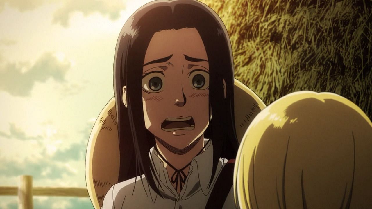 Frieda, as seen in the series&#039; anime (Image Credits: Hajime Isayama/Kodansha, Kodansha USA, Attack on Titan)