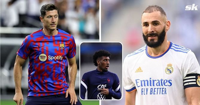 “I’m sorry” – Kingsley Coman chooses between Lewandowski and Benzema
