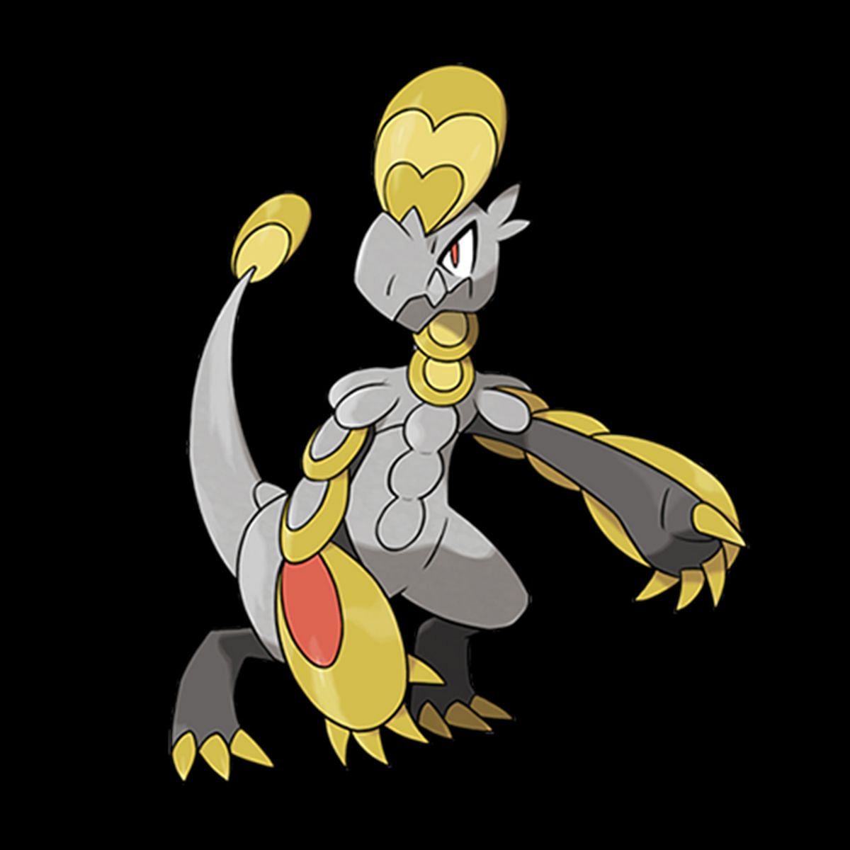 Hakamo-o as it appears in the anime (image via The Pokemon Company)