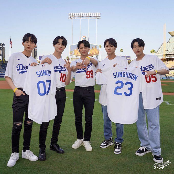 Los Angeles Dodgers Korean Heritage Night Jersey in 2023