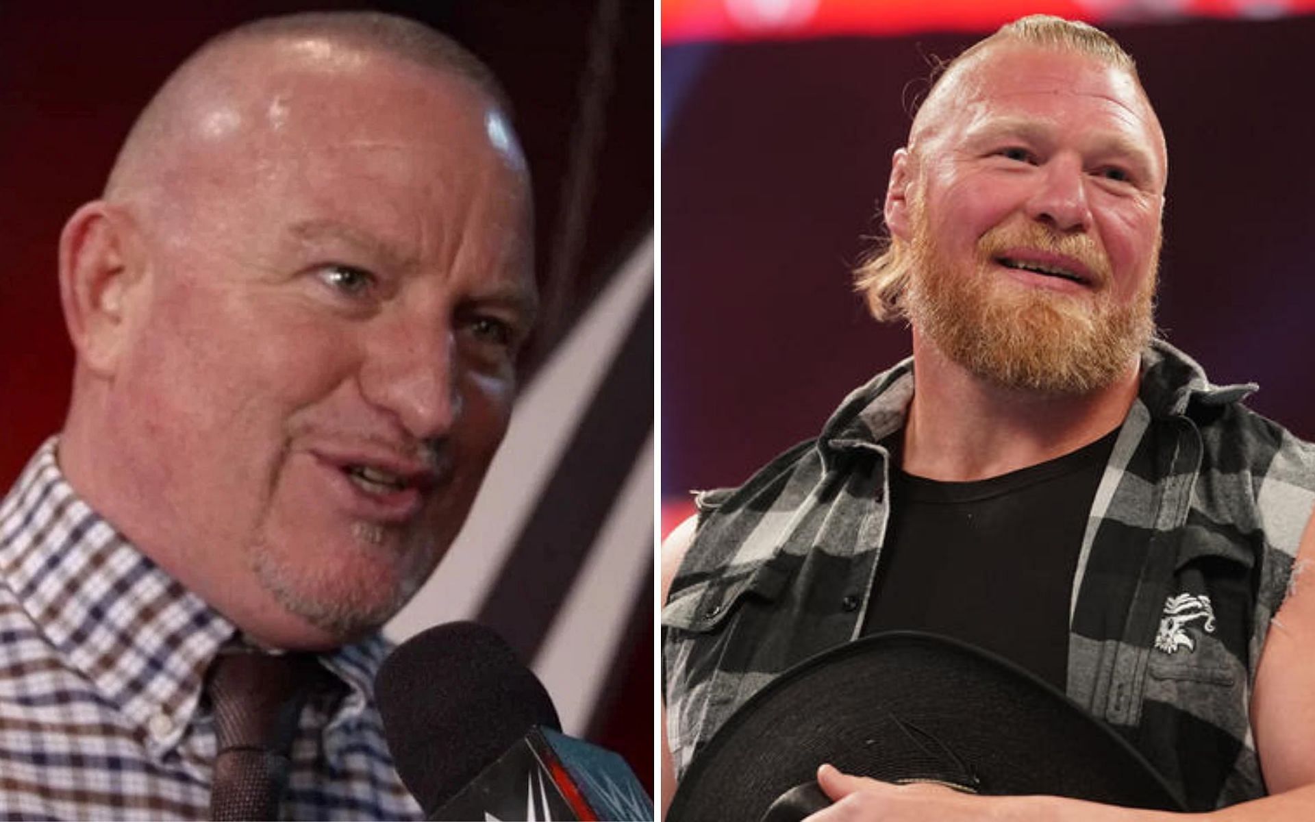 Road Dogg (left); The Beast Incarnate (right)