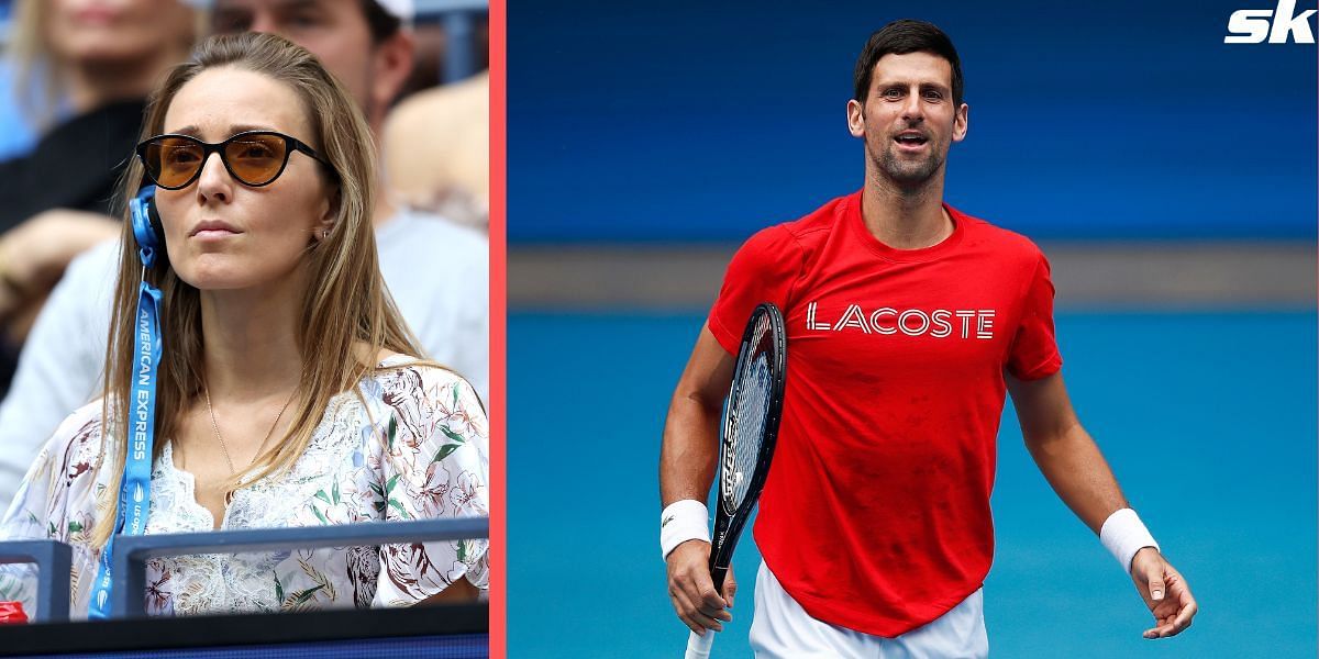 Jelena Djokovic shut down a tennis magazine for criticizing her husband unfairly