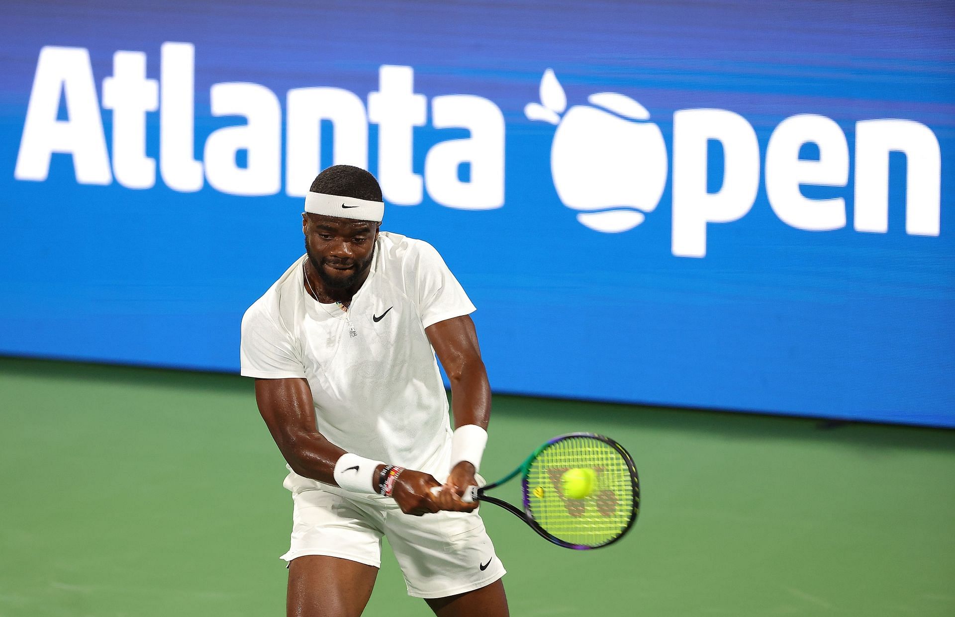 Frances Tiafoe at the 2022 Atlanta Open.