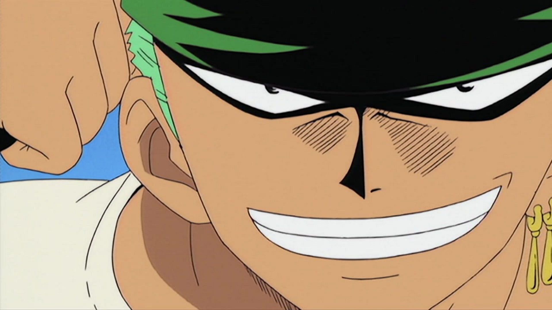 Roronoa Zoro, as seen in One Piece&#039;s East Blue Saga (Image via Toei Animation, One Piece)