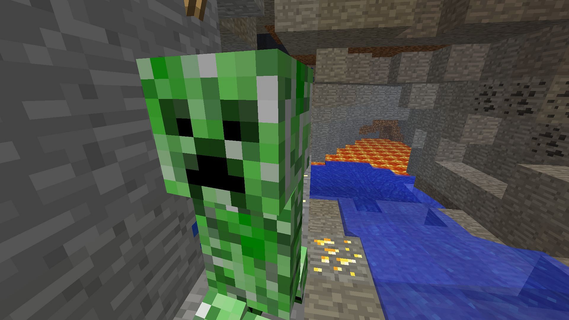 Creeper&#039;s hissing sound is also quite scary in Minecraft 1.19 update (Image via Mojang)