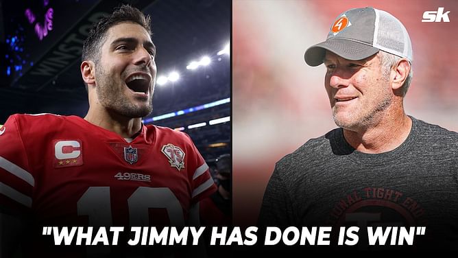 "Deserves the right to keep playing" - Brett Favre thinks 49ers are making massive mistake with QB Jimmy Garoppolo
