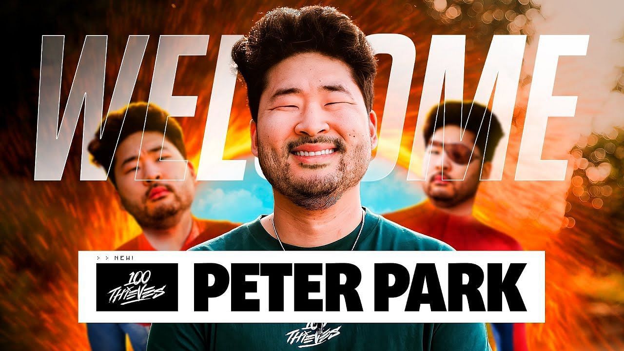 Peter Park joined 100 Thieves on August 4, 2022 (Image via 100 Thieves/YouTube)