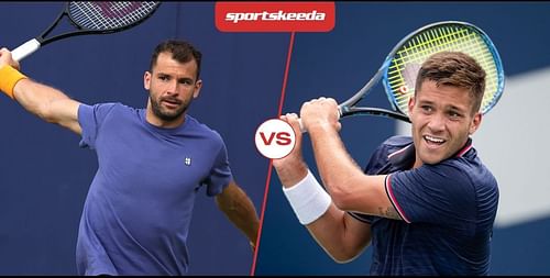 Grigor Dimitrov will take on Alexis Galarneau in the first round of the Canadian Open