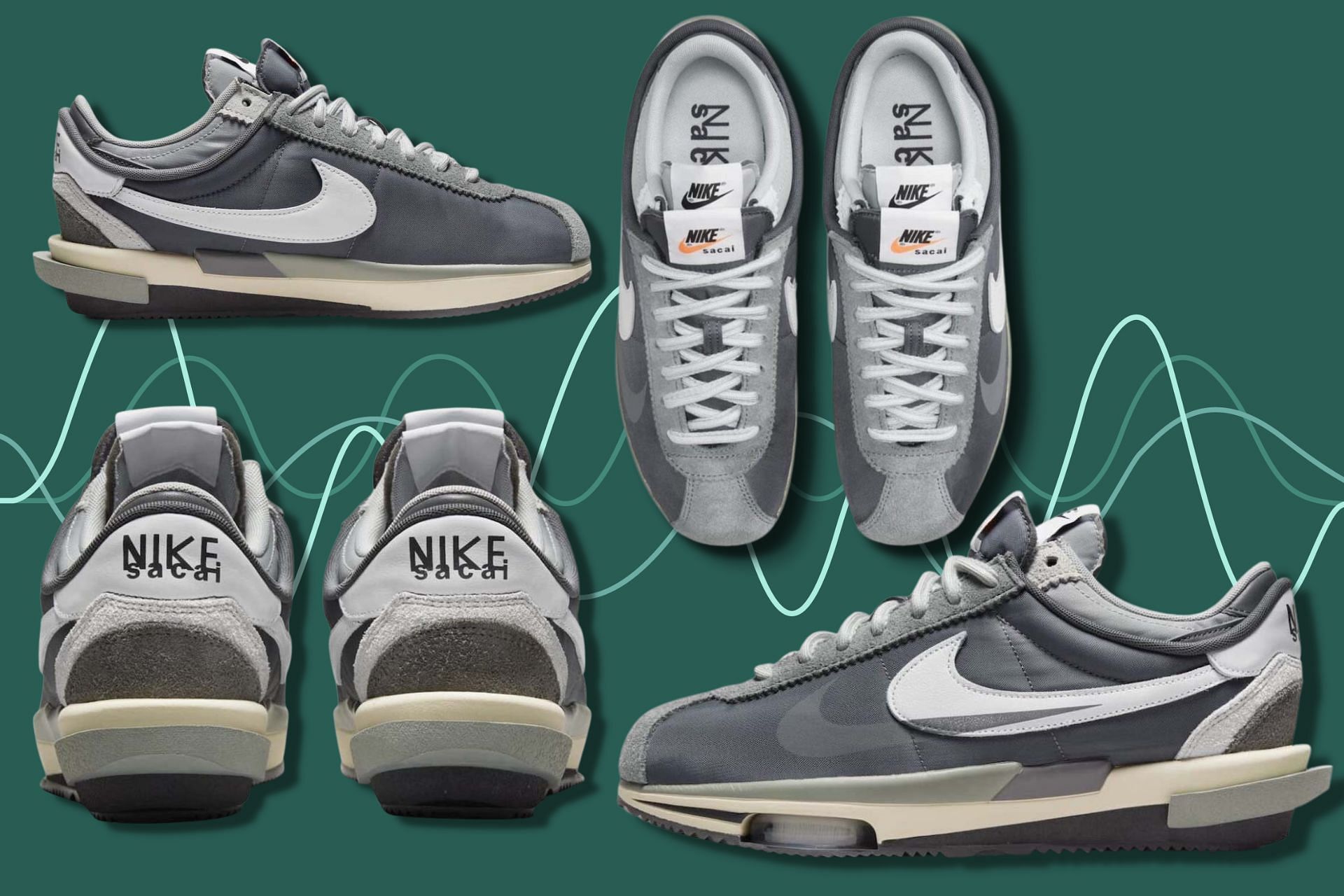 Oogverblindend rijkdom Belangrijk nieuws Where to buy Sacai x Nike Cortez 4.0 Grey sneakers? Everything we know so  far