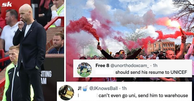 "Will always be a**, I give up" "It's not too late for Uni" - Manchester United fans write off 24-year-old after shocking performance against Brighton