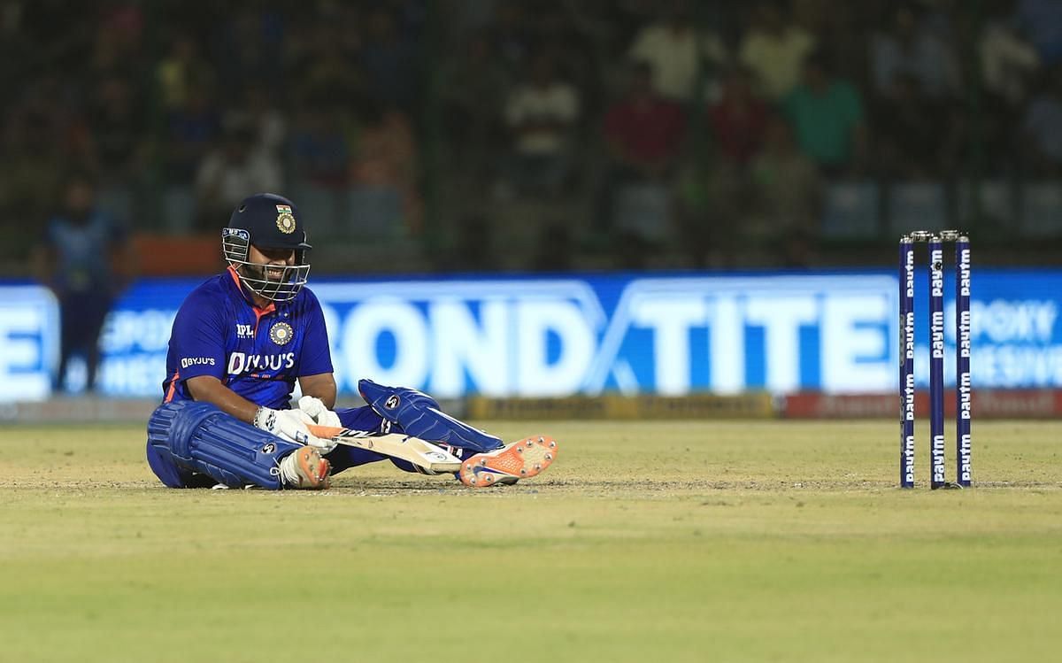 Rishabh Pant finished things off in style with a one-handed six