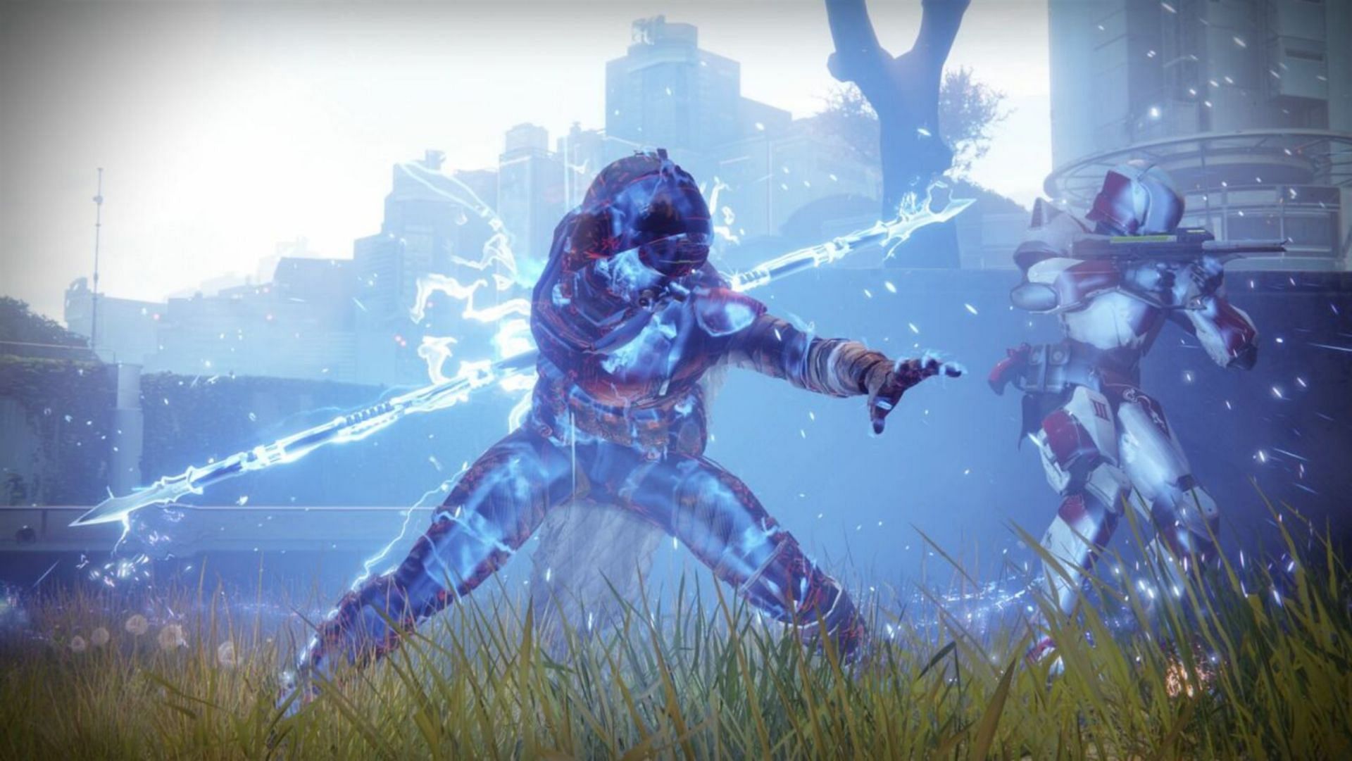 Destiny 2 Arc Staff of Hunters (Image via Bungie)