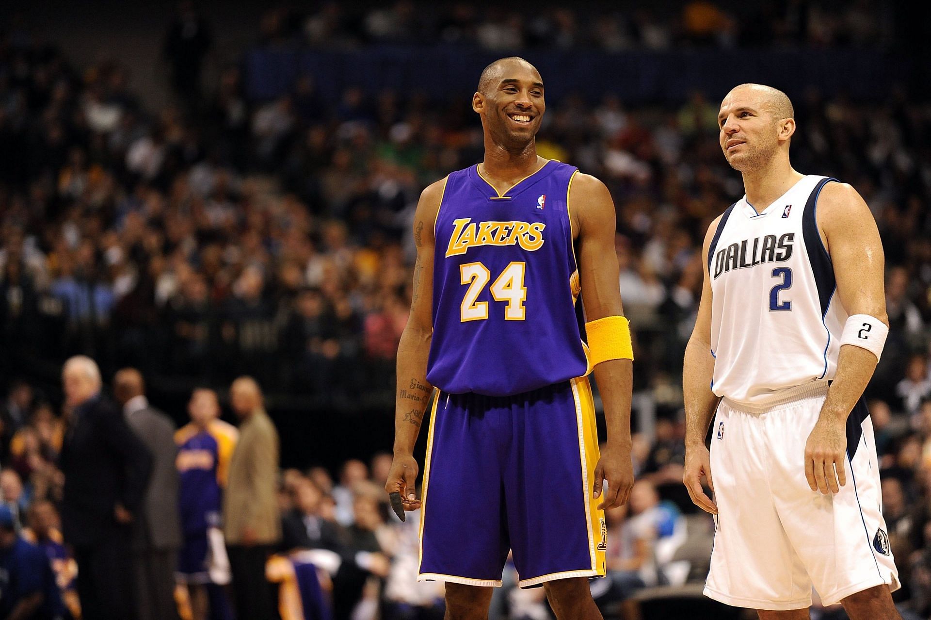Kobe Bryant and Jason Kidd are among NBA players who were arrested for criminal offenses (Image via Getty Images)