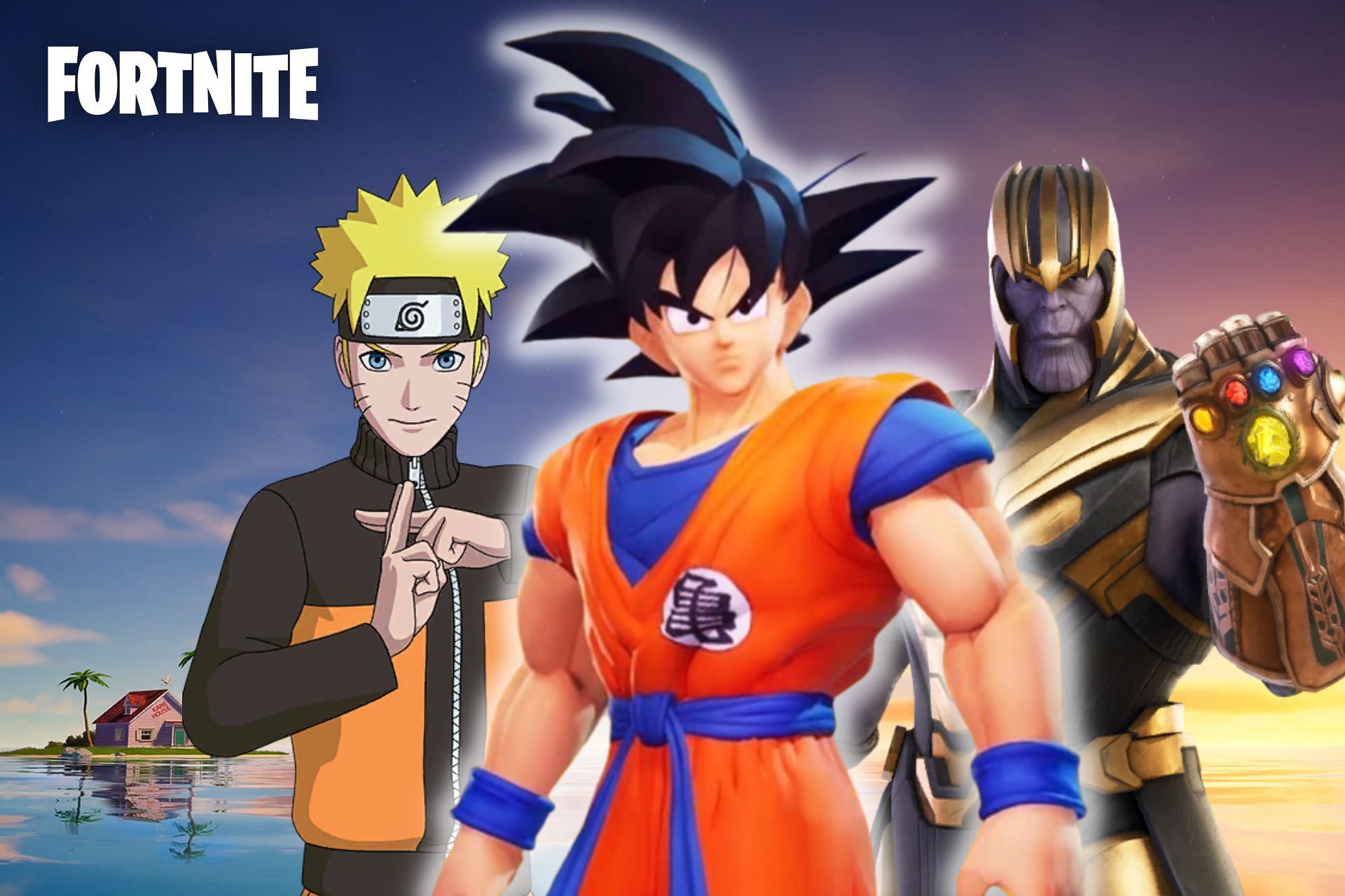 Naruto vs Goku (Fortnite) : r/animebrasil