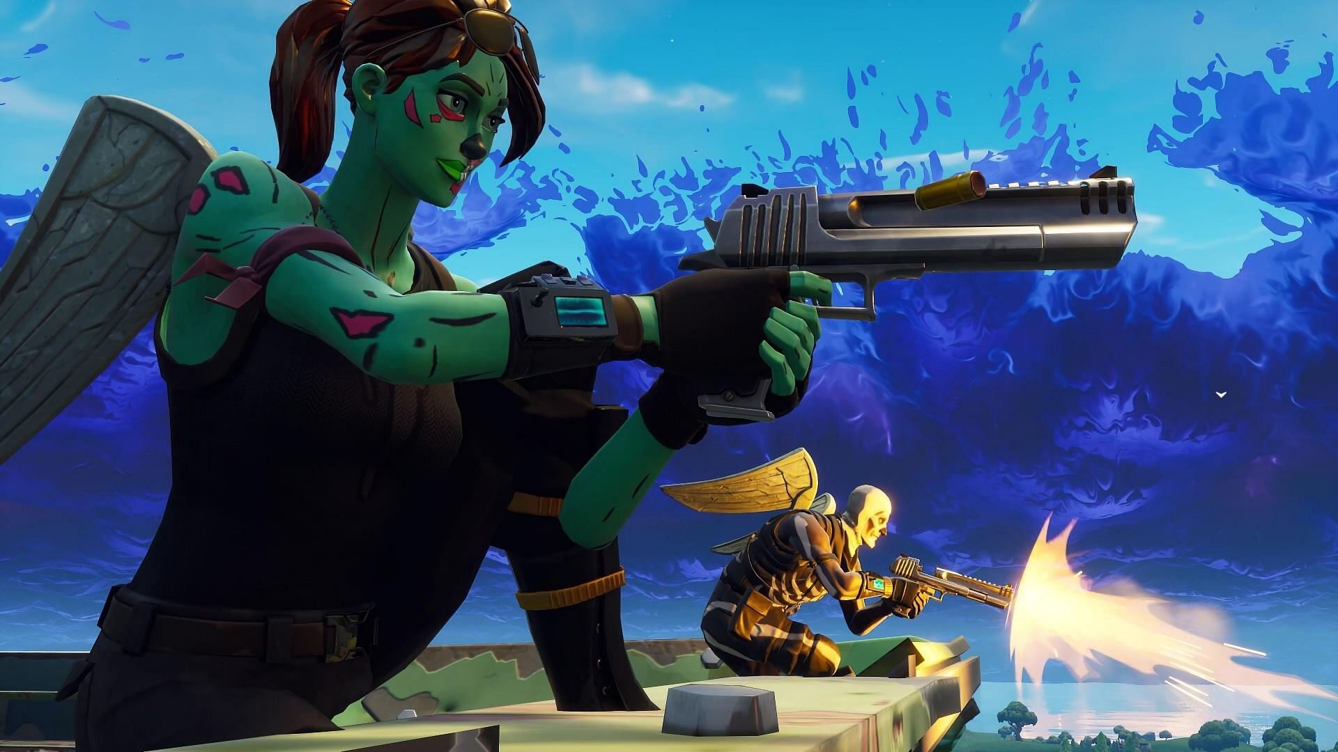 Ghoul Trooper is one of the most famous Fortnite skins of all time (Image via Epic Games)