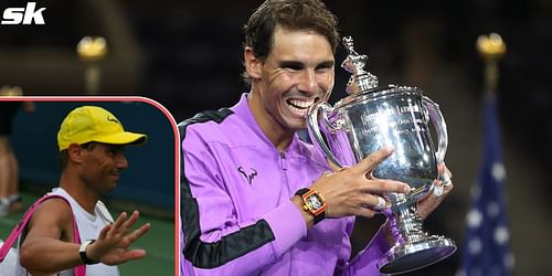 Rafael Nadal has commenced his practice sessions at Arthur Ashe Stadium for the first time since 2019