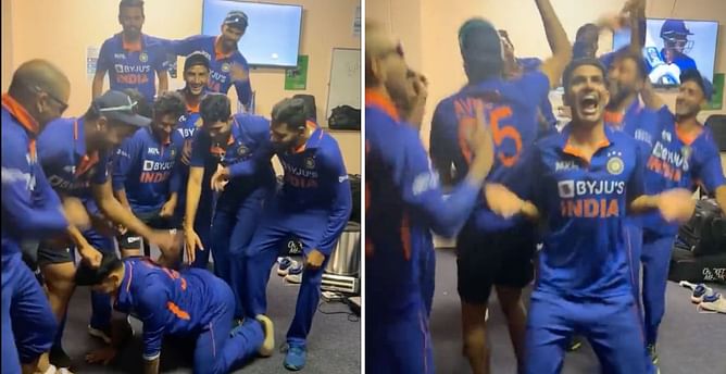 IND vs ZIM 2022: [Watch] Indian cricketers show off hilarious dance moves to celebrate series win