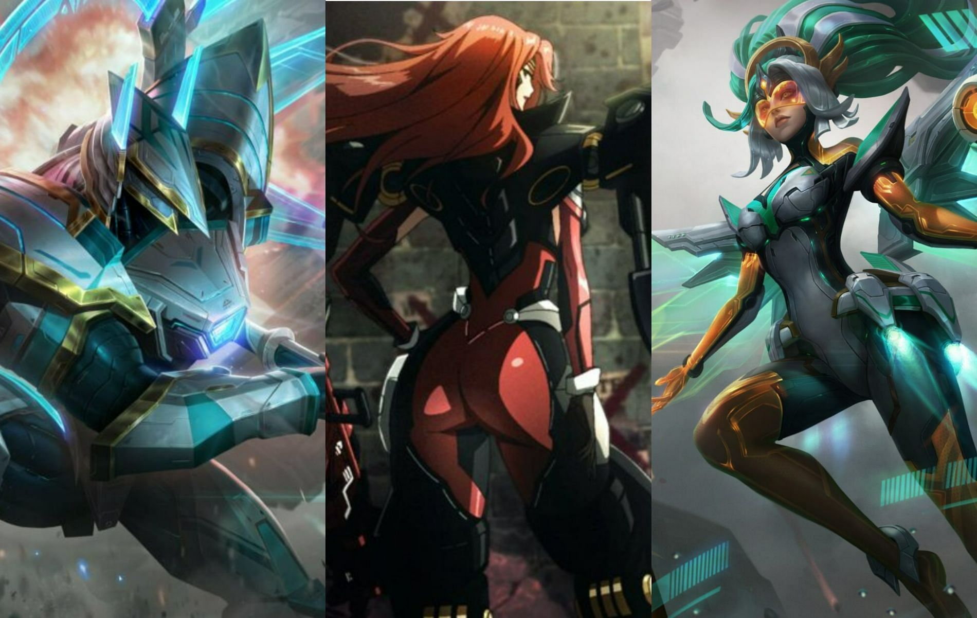 Strike Commander Camille Border champion skins in League of Legends