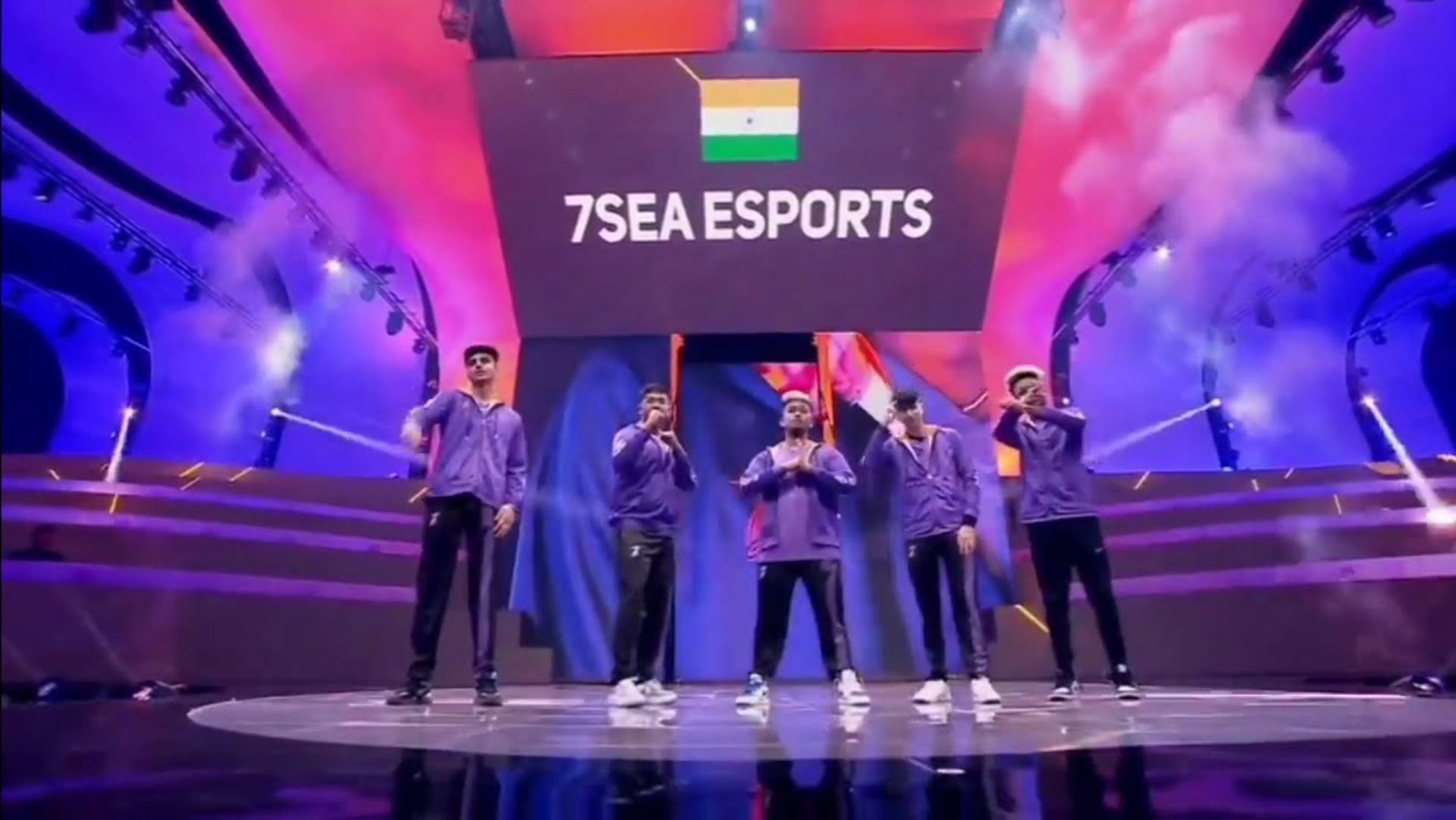 7Sea Esports was the only Indian team in the PMWI 2022: Afterparty Showdown (Image via YouTube: PUBG Mobile Esports)