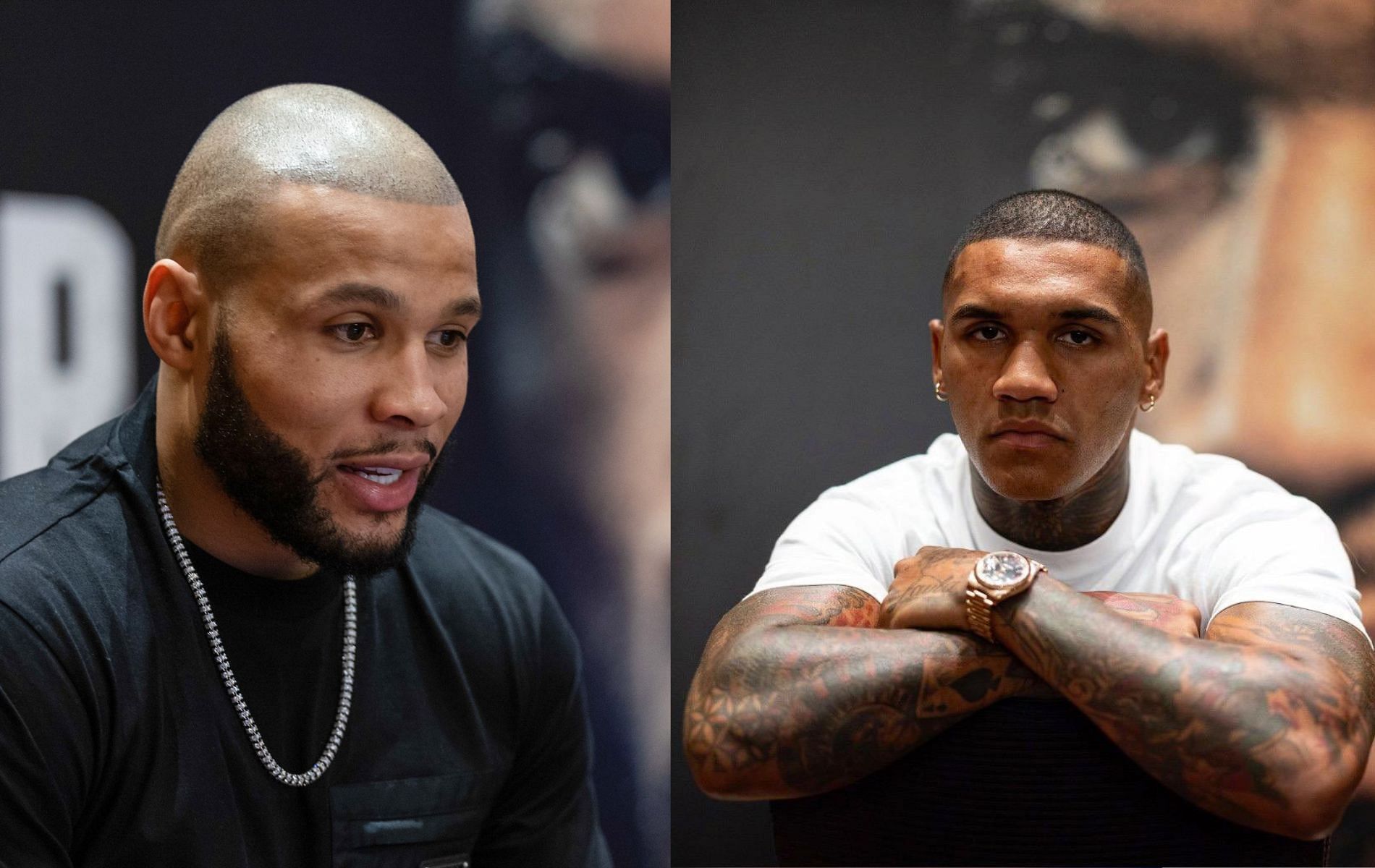 Chris Eubank Jr. (left) will face Conor Benn (right)