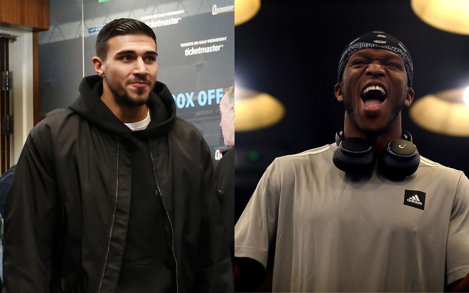 Tommy Fury (left) and KSI (right) (Image credits Getty Images)