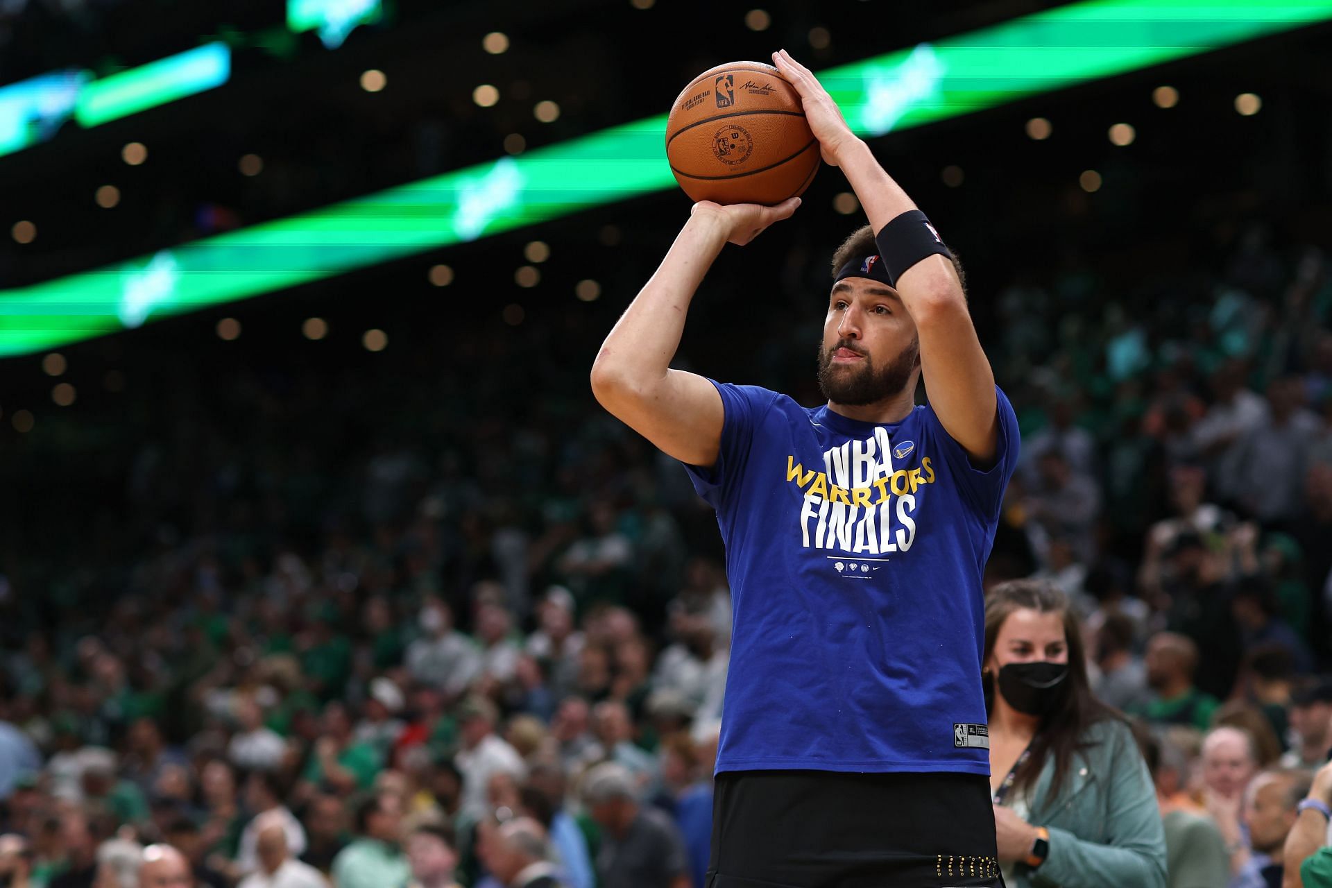 Klay Thompson at the 2022 NBA Finals - Game Three