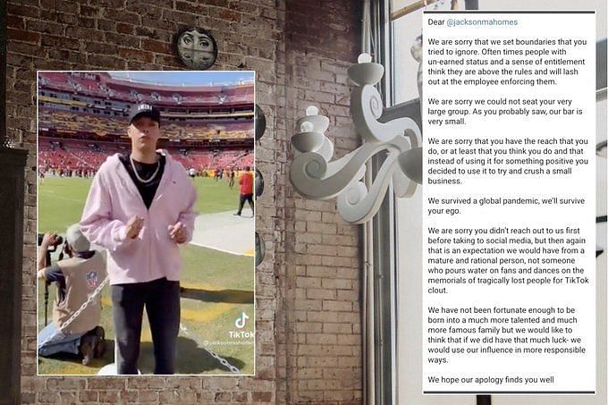 Twitter Roasts Patrick Mahomes' Brother, Fiancée Again After Viral Video