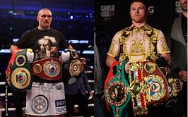 "I'm not ruling out the possibility" - Oleksandr Usyk discusses possible fight with Canelo Alvarez