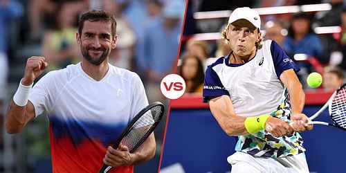 Marin Cilic and Emil Ruusuvuori will clash in the second round in Cincinnati