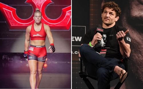 Kayla Harrison (L) and Ben Askren (R) [Images Courtesy: Getty]